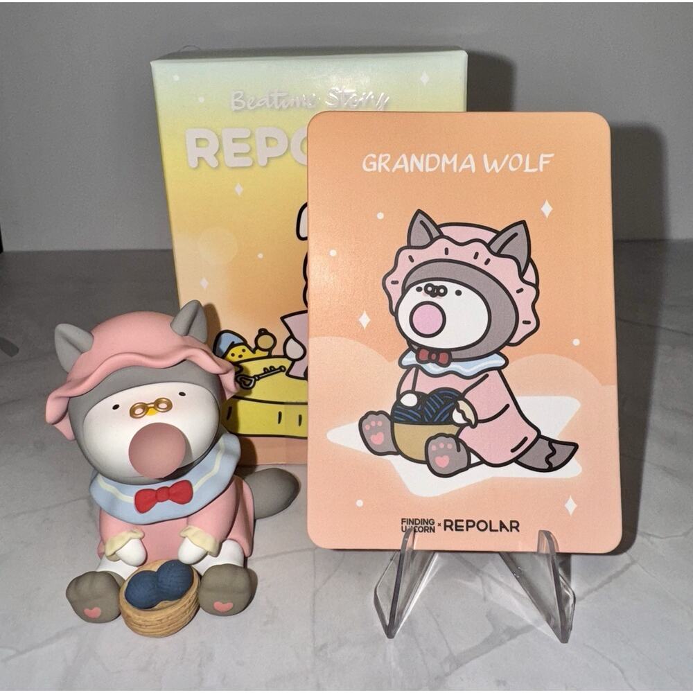 Repolar Bedtime Story Series Blind box Confirmed Figure Grandma Wolf US Seller